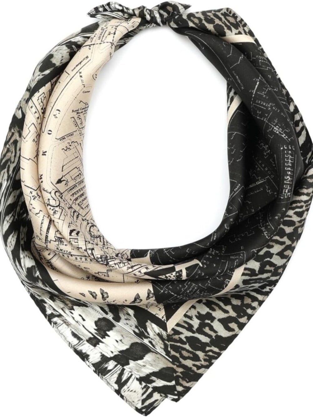 Stylish Silk Bandana Scarf | Fashionable Wrap Shawl for Daily Wear | Blush